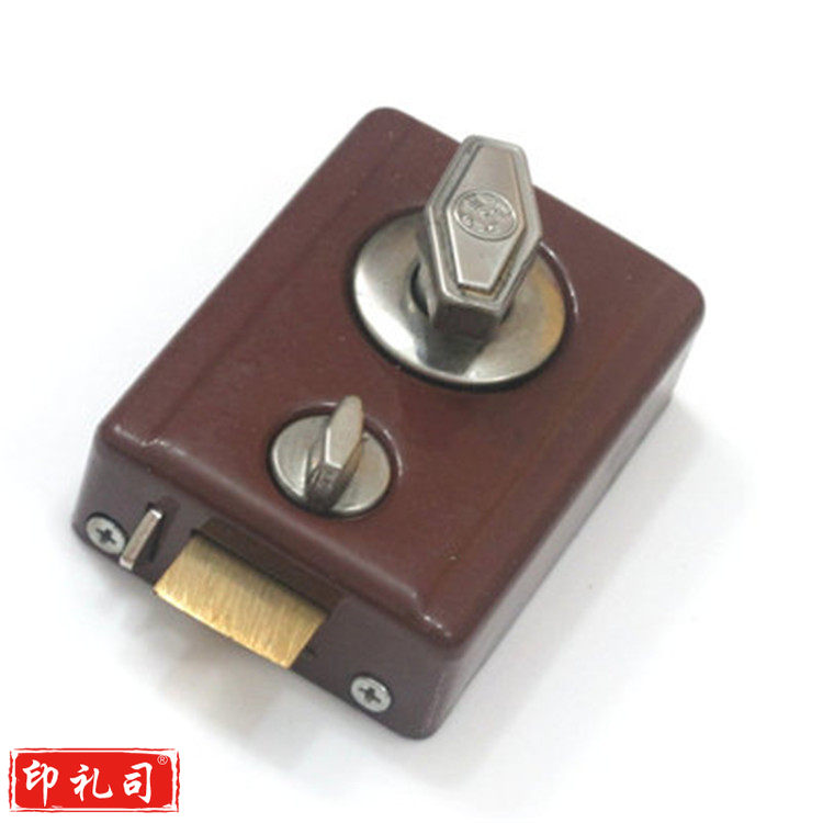 牛头碰锁弹子门锁 6162