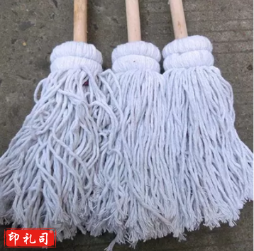 棉线拖把传统木杆花棉线墩布 (5个起拍)
