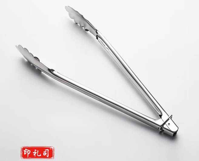 食品夹子厨房烤肉烧烤煎牛排家用防烫加厚12寸食品夹