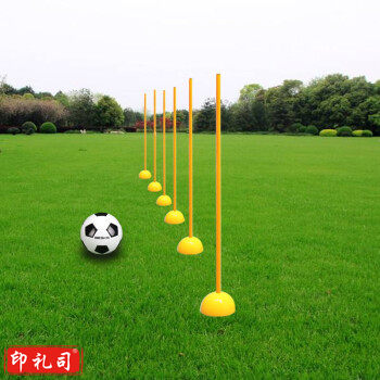 标志杆 (高1.5米)中考足球篮球训练杆蛇形跑标志杆绕杆桩角旗停车倒车桩注水