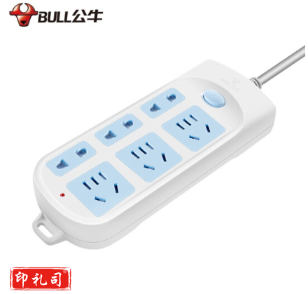公牛 GN-609 3米线插排 多位插座 DBJ202304081004227