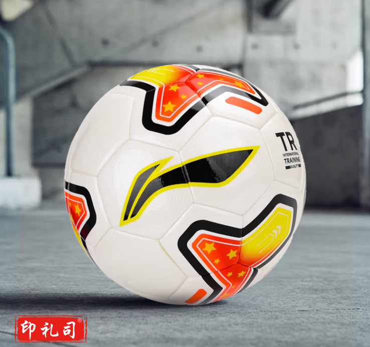 李宁 LFQK611-2足球3三号贴皮耐磨小学生专用球儿童训练比赛