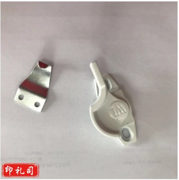 巨联(JULIAN)塑钢月牙锁 铝合金锁推拉门窗户锁平移门钩锁塑钢窗锁扣门窗配件