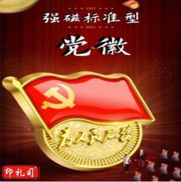 党徽 强磁党徽 双面强磁党徽 10个起