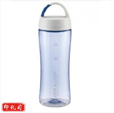 乐扣乐扣 LOCK&amp;amp;amp;LOCK HLC801TB 运动型塑料水杯 便携挂钩内置茶网 500ml 蓝色