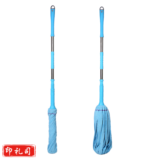 自拧水旋转毛巾拖把