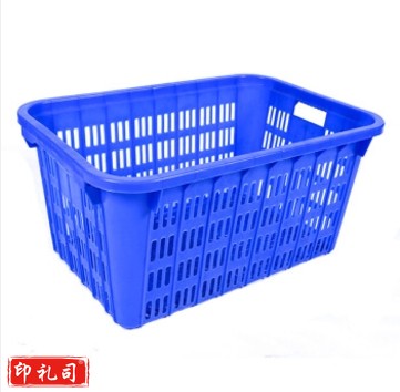 带耳 塑料胶框 蔬菜筐 物流框 运输筐 服装收纳篮 周转箩 菜筐 58*41*36cm