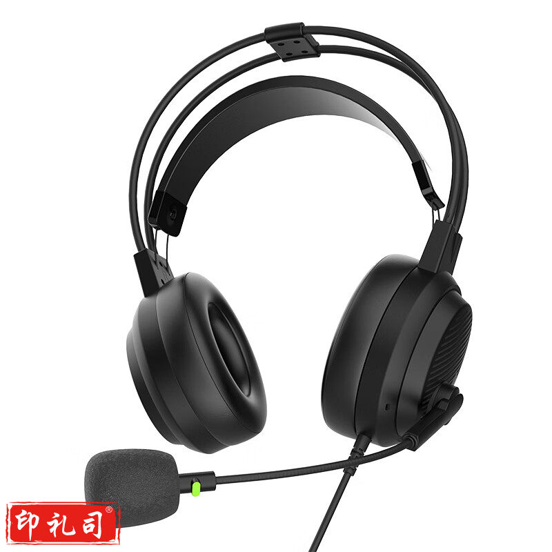 电音D5000英语听说考试专用耳机头戴式有线带麦克风训练初中高中人机对话语录音跟读耳麦带话筒USB接口