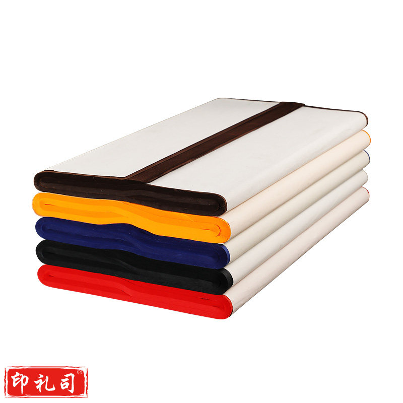 五色四尺彩宣纸生宣加厚书法纸用品纸初学者练习纸双面彩色幼儿园纯手工纸【138CM*69CM】