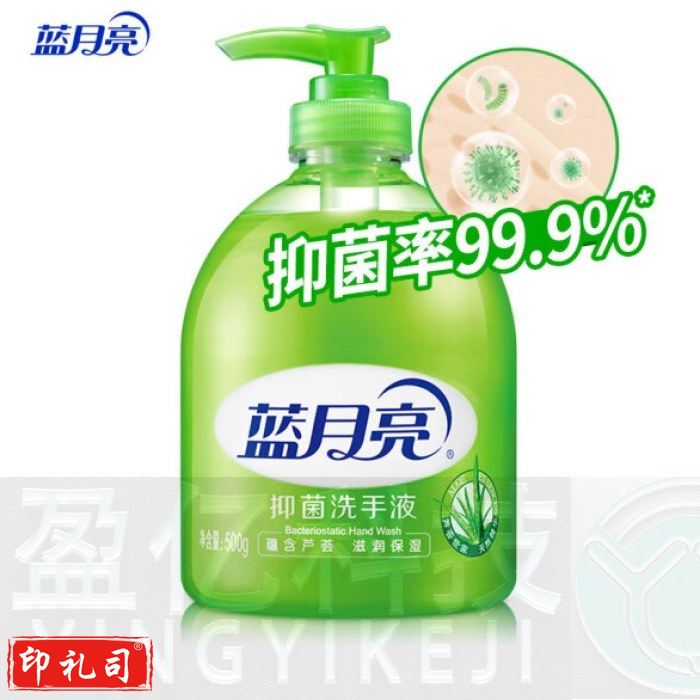 蓝月亮洗手液 芦荟抑菌 500g/瓶