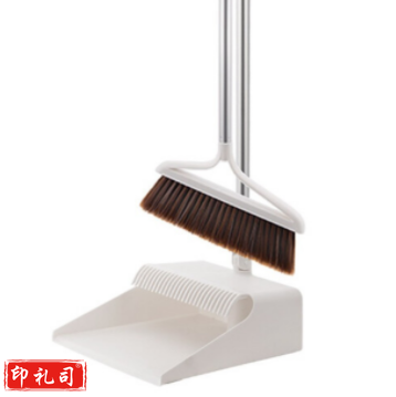 妙洁 梳齿型扫把扫帚簸箕套装 家用扫地扫头发 扫帚畚箕组合两件套