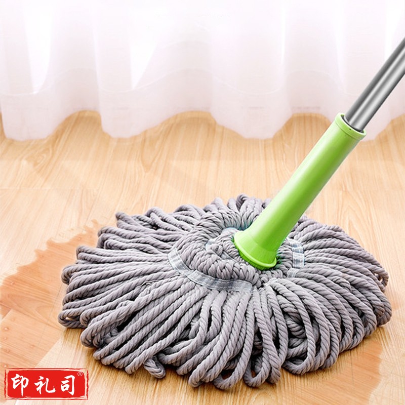 茶花 CHAHUA 拖把墩布 旋转拧水免手洗巧手拖 4713