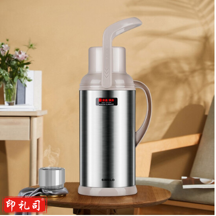 SIMELO（施美乐）印象京都玻璃内胆新上海保温壶 不锈钢暖壶 热水壶 保温瓶 开水瓶 3200ML（颜色随机） 