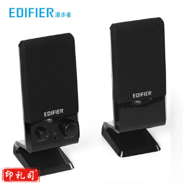 漫步者（EDIFIER） R10U 2.0声道 多媒体音箱 音响 电脑音箱 黑色
