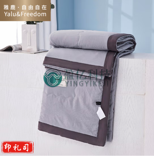 水洗棉被子空调被夏凉被 被芯被褥 单人双人太空春秋被夏天薄被子 180*200cm浅灰