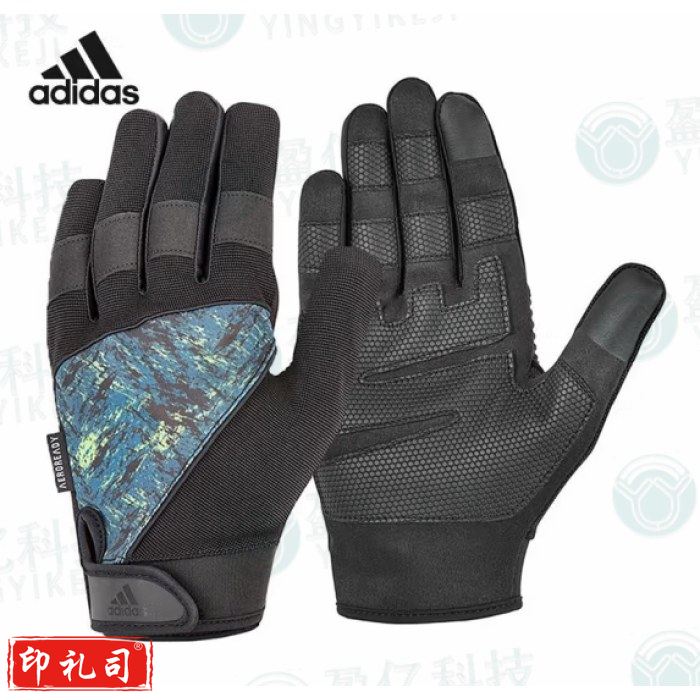 阿迪达斯（adidas）运动健身手套 器械训练男女通用护具透气防滑耐磨护腕全指性能手套ADGB-13355（下单备注尺码S,M,L,XL）