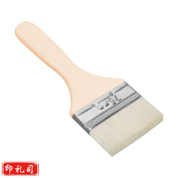 纳仕徳 CH9222 长柄羊毛刷木柄油漆刷羊毛油漆刷 3寸 长柄