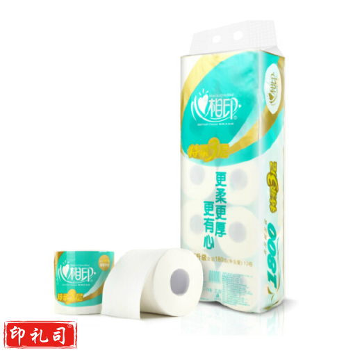 心相印  4层卫生纸  180g纸巾  10卷/提  厕纸  家庭装卷筒纸BT810  yykj-230309105537  