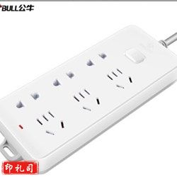 BULL/公牛接线板 GN-402 5米 插排移动插座