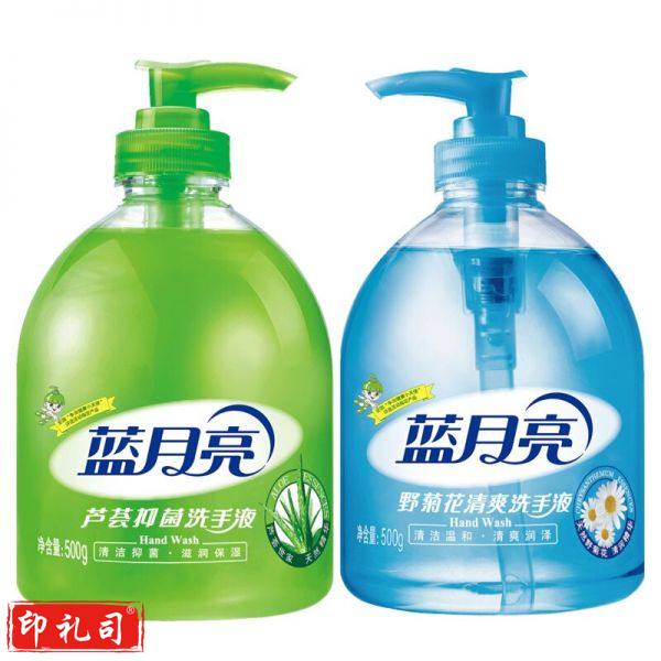 蓝月亮 500g芦荟洗手液+500g野菊花洗手液 芦荟野菊花洗手液套装