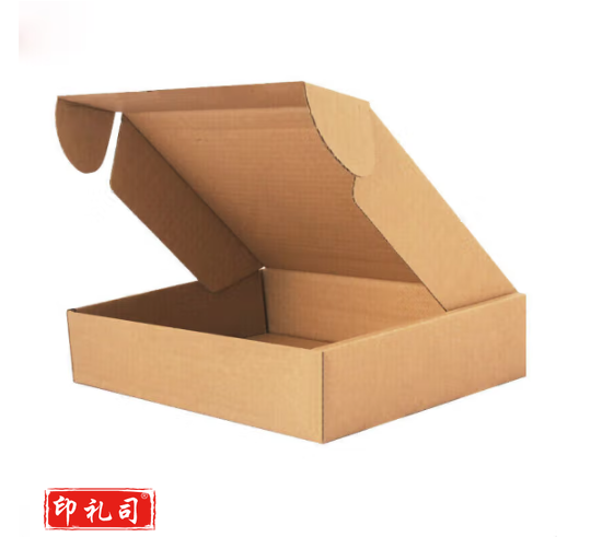 特硬t1白飞机盒快递盒打包纸箱长方形服装纸盒包装盒（160mmx150mmx50mm）