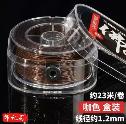 透明水晶手串绳弹力线耐磨高端牛筋文玩线穿手链珠子的专用串珠绳  23米/卷 直径1.2mm