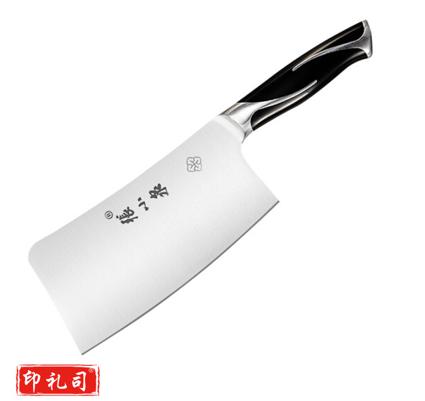 张小泉 锋颖不锈钢家用切菜刀 斩骨刀剁骨刀厨师刀具 W70067000