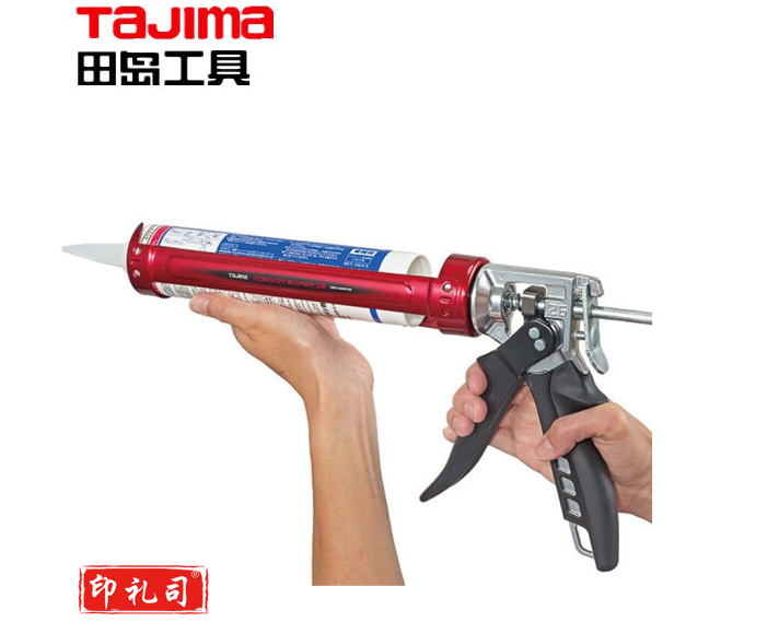 田岛（TAJIMA）CNV-SP26 玻璃胶枪硅胶枪压胶枪打胶枪省力胶枪加强推力玻璃枪 3倍力旋转式硅胶枪 3004-2528
