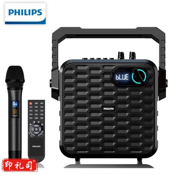 飞利浦（PHILIPS） SD60大功广场舞音响蓝牙音箱家用户外专业低音炮K歌演出直播监听无线扩音器 SD60单麦领航版（音箱+无线话筒*1+遥控器）