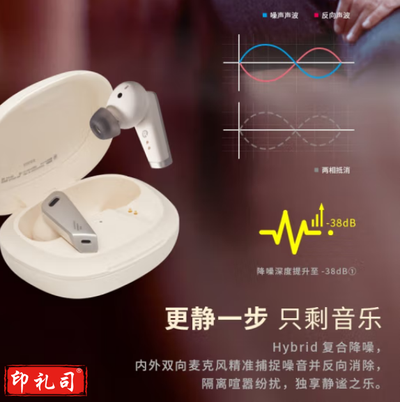 漫步者（EDIFIER）TWS NB2 Pro真无线降噪蓝牙耳机 主动降噪 蓝牙耳机 降噪耳机 适用苹果安卓手机 从容白