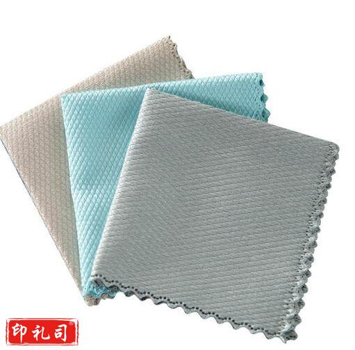 海斯迪克 HKY-272 加厚擦玻璃鱼鳞抹布洗碗布吸水懒人百洁布 (颜色随机10条).