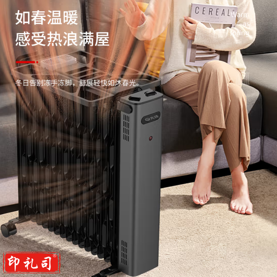 先锋（SINGFUN）取暖器/取暖器家用/取暖电器/电暖器/暖气/电暖气片烤火炉油丁17片热浪油汀电暖炉DYT-SS17