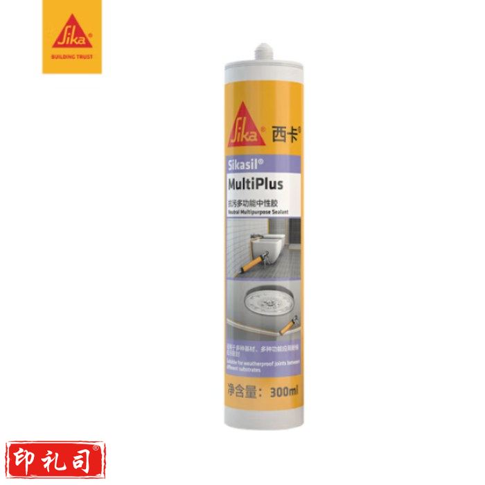 西卡 Multiplus玻璃胶 抗污室内中性硅酮密封胶