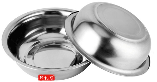 津御商厨 5个/包不锈钢盆大号和面盆特大脸盆加厚盆子揉面家用大盆厨房洗菜盆面盆 直径60