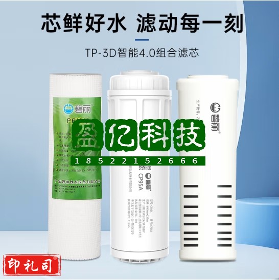 碧丽 bili商用净水器智能4.0直饮机滤芯PP棉椰壳颗粒碳复合活性炭 型号（TP-3D）