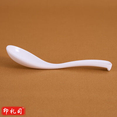 常规 白色密胺长勺 