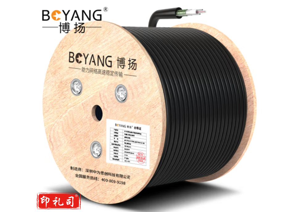 博扬(BOYANG)BY-GYXTW-12B1.3 12芯单模室外光纤线
