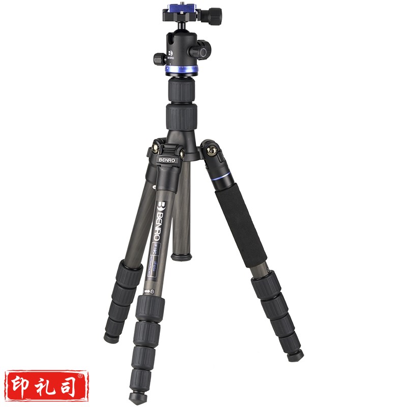 百诺（Benro）三脚架 IT19C 单反三脚架 反折可变独脚架 碳纤维三角架云台套装 便携款（SC202310301415529135）