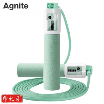 安格耐特F4103泡棉手柄机械计数PVC跳绳2.8米(混)(根) TY.1408