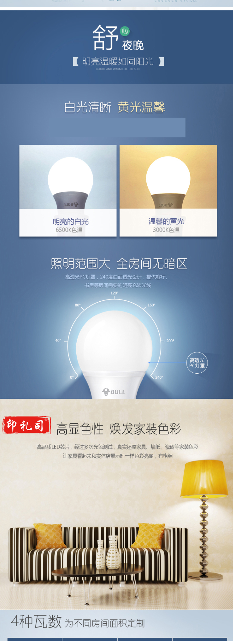 【公牛GN-5W E27 黄光】公牛（BULL）LED球泡 E27螺口灯头暖冷白黄光白光节能螺旋光源_2_1.png