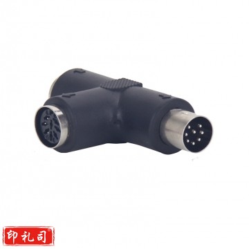 华音HUAIN 8芯T型连接头 HY-1-3 IT.1810