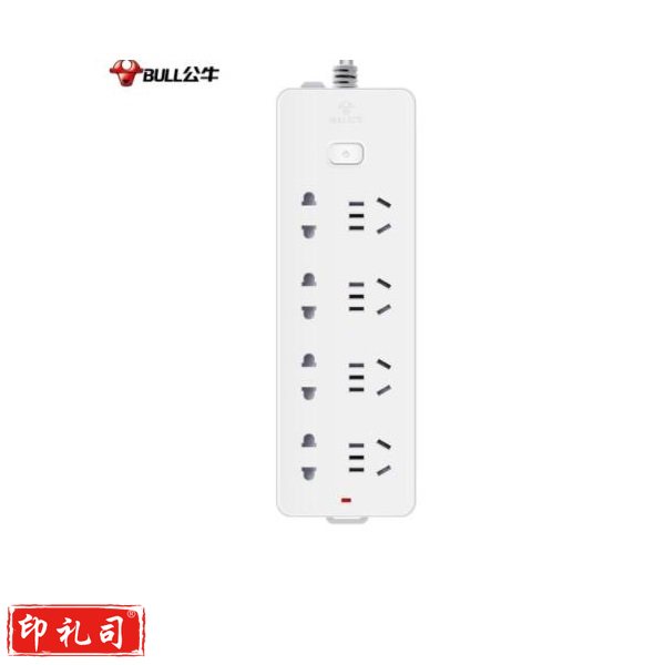 公牛 GN-403 单控八联插座 3米