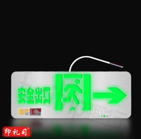 趣行安全出口指示牌应急灯（CX202411211601297342）