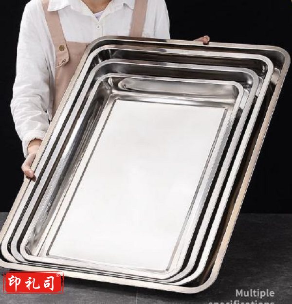 不锈钢方盘子 加厚304不锈钢盘子  尺寸60*40（CX202309250905564500）