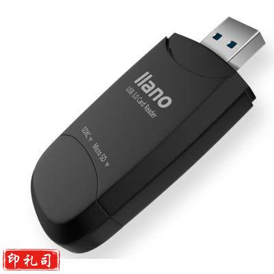 绿巨能（llano）USB3.0高速读卡器 多功能读卡器 多合一 相机卡读卡器LJN-CB1005（5个起售）