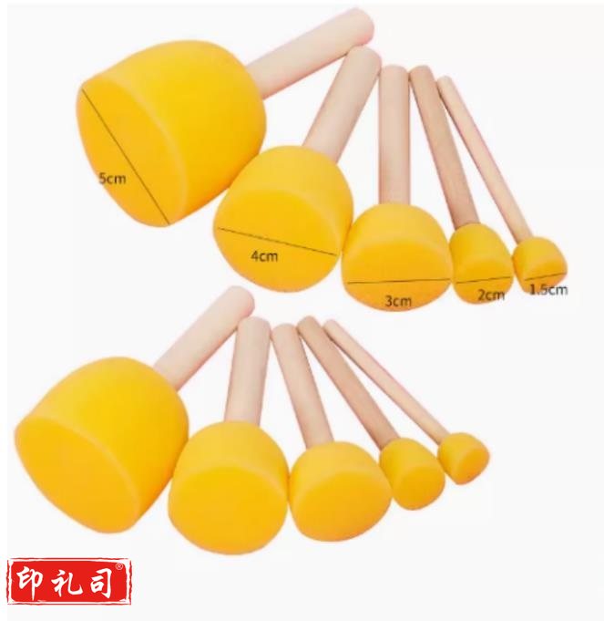 海绵画刷5支一套 2套一组（CX202408281116377129）