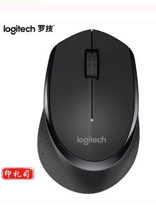 罗技（Logitech）M280 鼠标 无线鼠标 办公鼠标 带无线2.4G接收器 （黑红蓝白四色可选）
