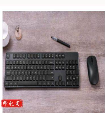 小米 无线键鼠套装 简洁轻薄 全尺寸104键键盘 舒适鼠标 2.4G无线传输 电脑办公套装