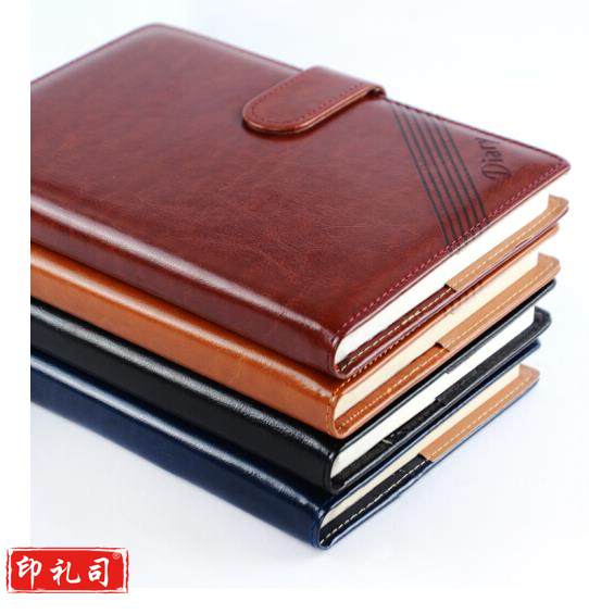 申士(SHEN SHI) B5/18K皮面磁扣记事本