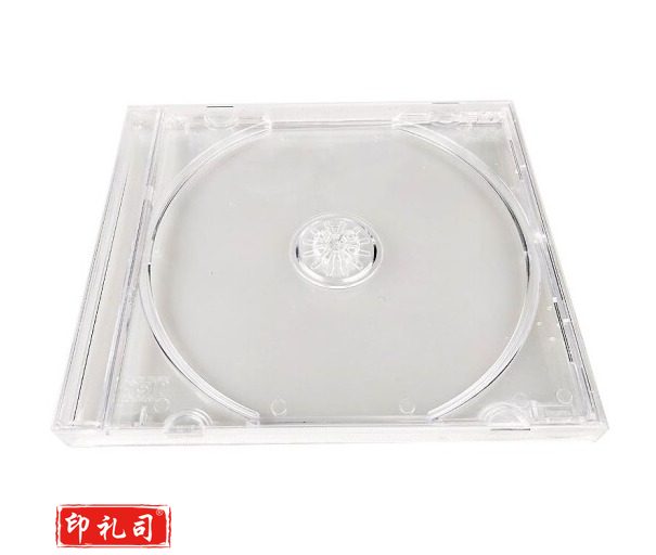 光盘盒 DVD半圆CD盒子CD壳光碟盒  透明加厚